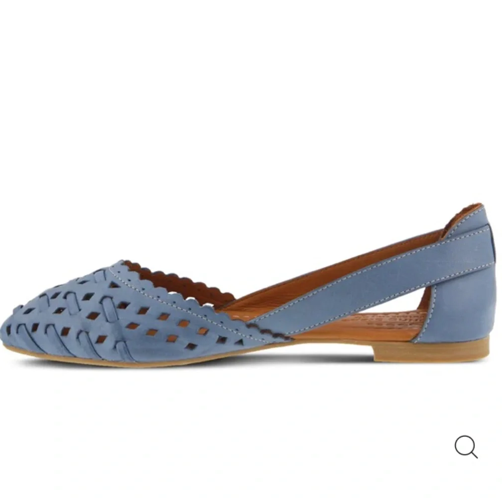 Spring Step Blue Flats - Picture 9 of 9